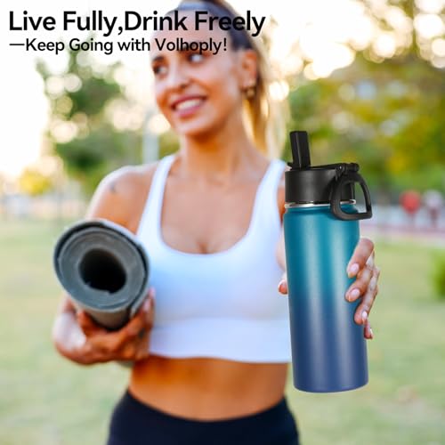 Kids Insulated Water Bottle with Straw