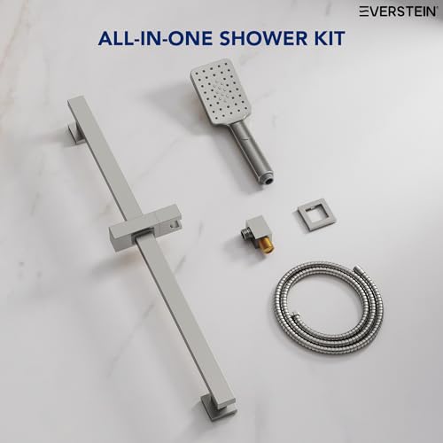 EVESTEIN Adjustable Hand Held Shower with Slide Bar