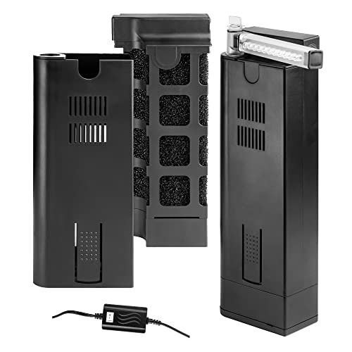 211 GPH Slim Internal Filter with 9W Light (2 Pound)