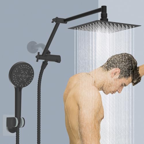 Metal Rain Shower Head with Handheld