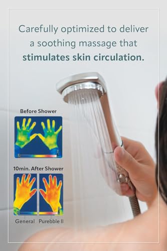 Purebble II Japanese Microbubble Shower Head