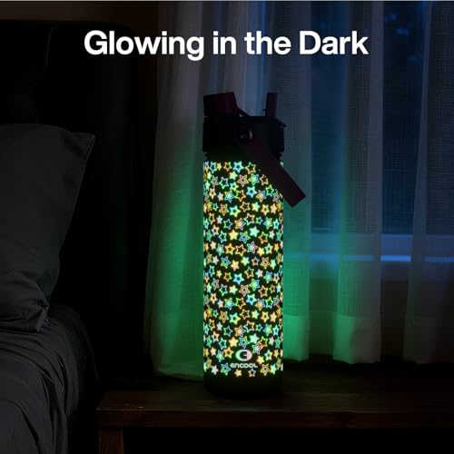Insulated Water Bottle with Straw Stainless Steel Water Bottle