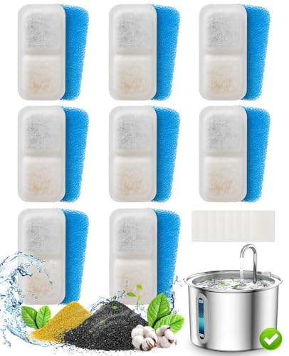 8 Pack Replacement Filters for PWF