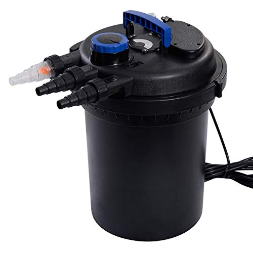 Pressure Bio Filter 4000Gal with 13W