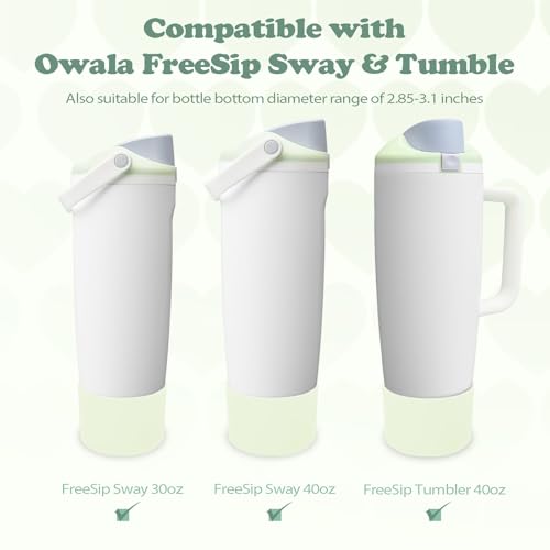 Silicone Boot for Owala 30oz & 40oz FreeSip Sway Bottles & Tumblers