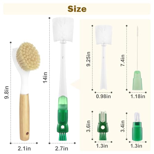 5 Pack Bottle Brush Set (5 Count)