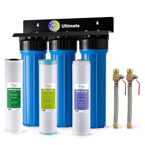 WGB32B KDS+AHPF12MNPT16X2 Whole House Water Filtration System
