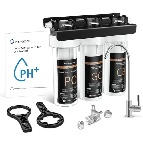Water Filter for Sink with Faucet
