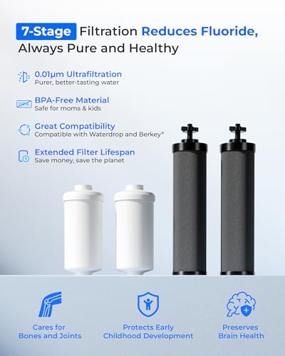 Gravity Water Filter (4 Count)