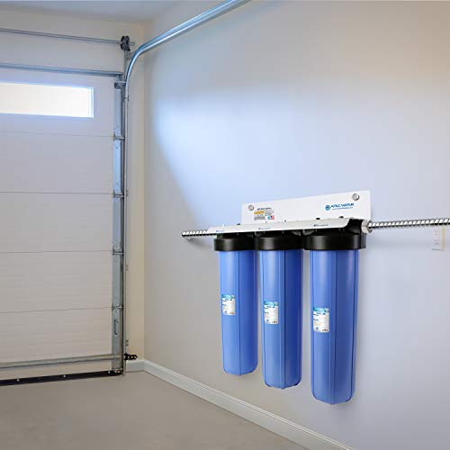 CB3-SED-KDF-CAB20-BB, 3-Stage Whole House Water Filter System