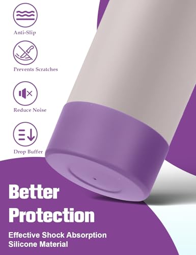 2PCS Silicone Boot for Owala FreeSip Water Bottle 32oz (2 Count)
