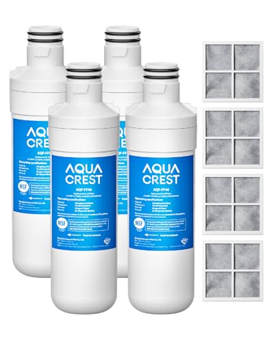 LT1000PC Refrigerator Water Filter and Air Filter (4 Count)