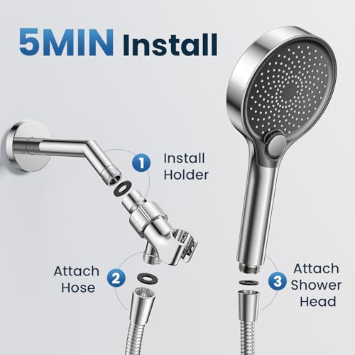 Filtered Shower Head with Handheld JOMST