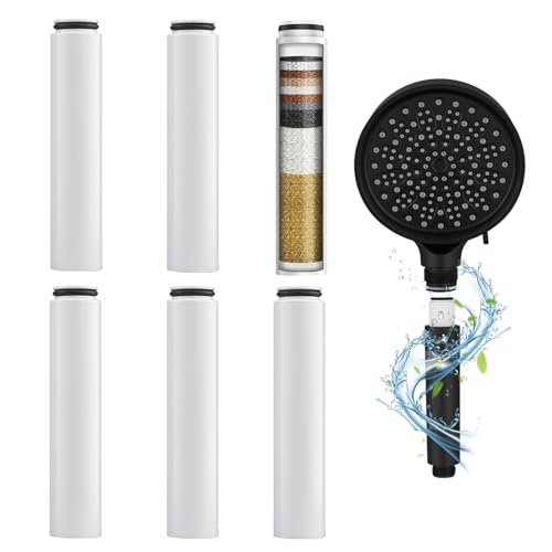 Shower Filter Cartridges Compatible with Cobbe (6 Count)