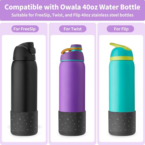 Silicone Boot for 40 oz Owala Water Bottles
