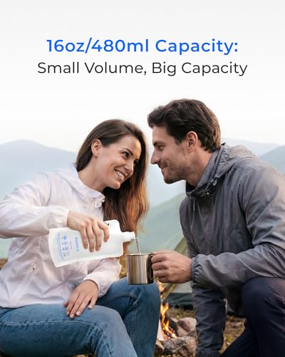 Collapsible Water Pouch (3 Count)