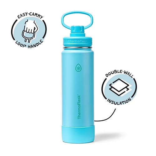 Insulated Water Bottle with Spout Lid