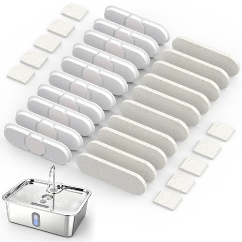 10 Set Dog Water Fountain Filters Replacement (50 Pound)