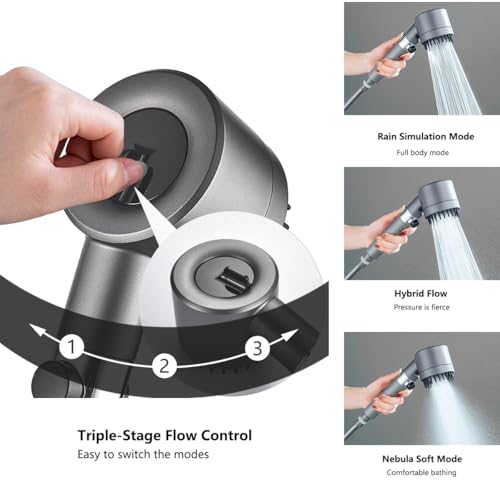 Filtered Shower Head with Handheld (12 Count)