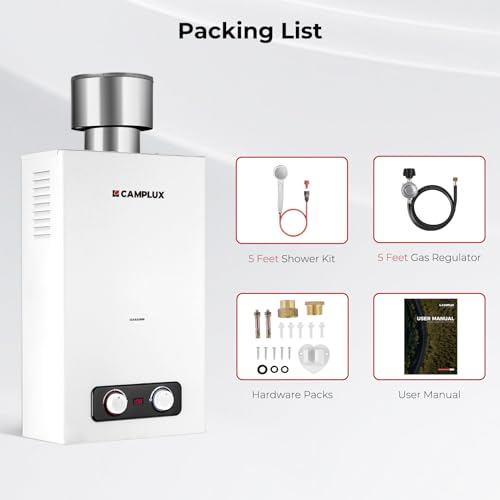 CAMPLUX 2.64 GPM Portable Tankless Water Heater