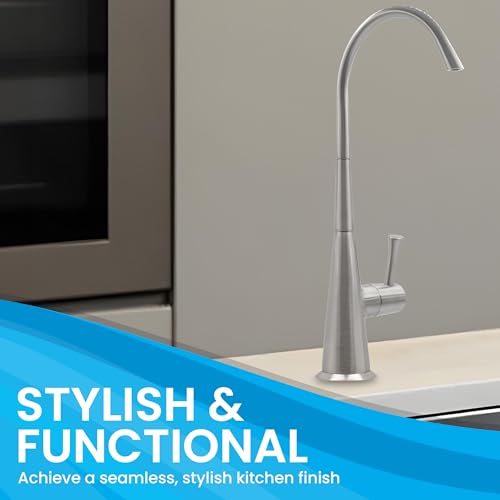 Non-Air-Gap Brass RO Faucet, Brushed Nickel