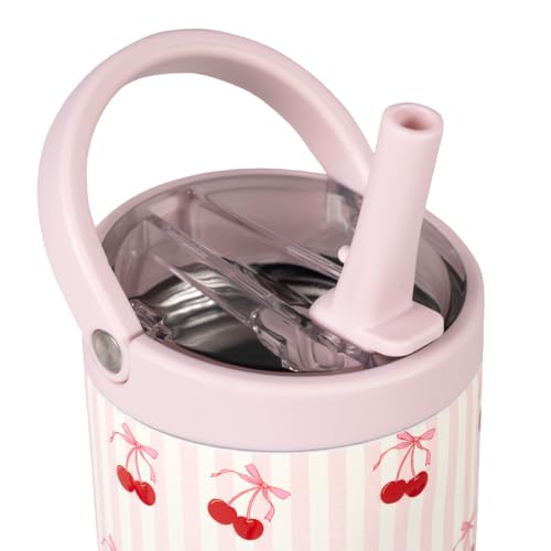Sport Stainless Steel Tumbler with Straw