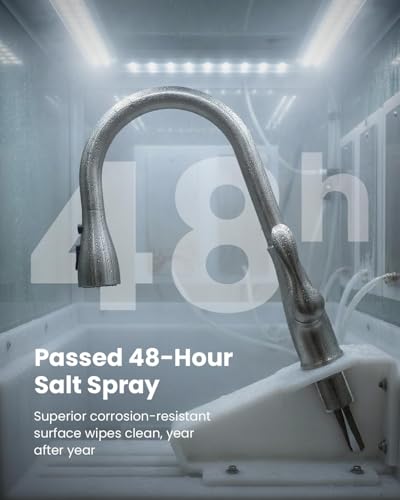 Touchless Kitchen Faucet with Pull Down Sprayer Brushed Nickel
