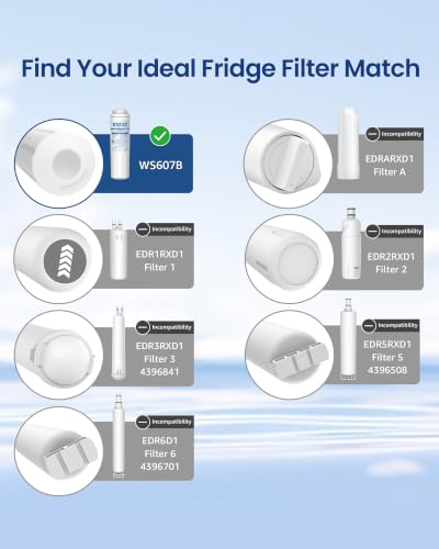 UKF8001 Refrigerator Water Filter (2 Count)