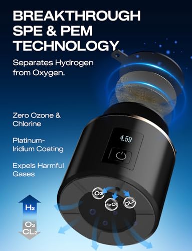 Hydrogen Water Bottle Generator