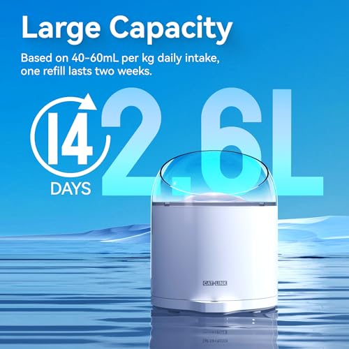 Pure 2 Cat Water Fountain with Wireless Pump