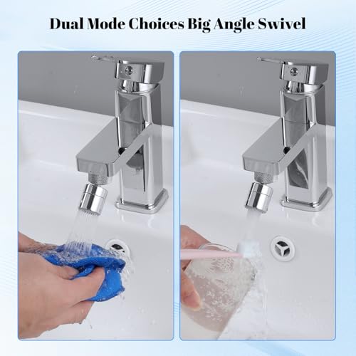 Dual function Solid Faucet Aerator