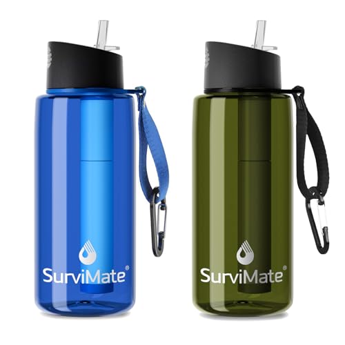 Purified Water Bottle for Camping (2 Count)