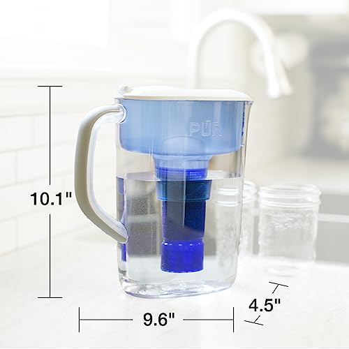 7 Cup Water Filter Pitcher with 1 Genuine PUR Filter