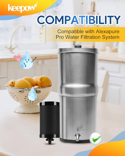 2387 Pro Water Filter Replacement Compatible with Alexapure (4 Count)