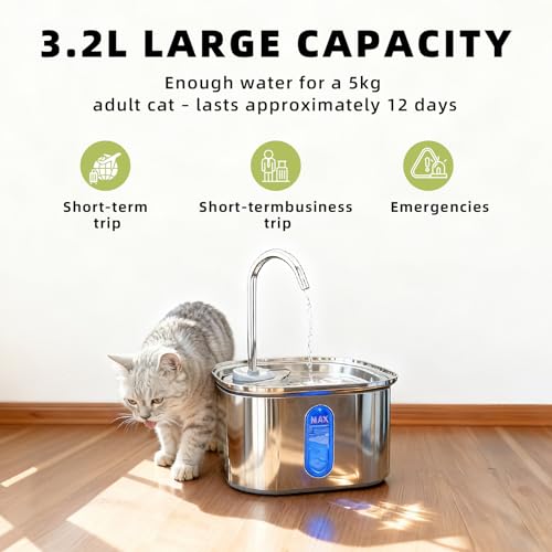 Cat Water Fountain (101 Fl Oz)