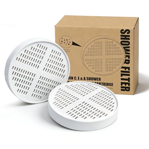 Vitamin Shower Filter Cartridge Compatible with AquaHomeGroup (2 Count)