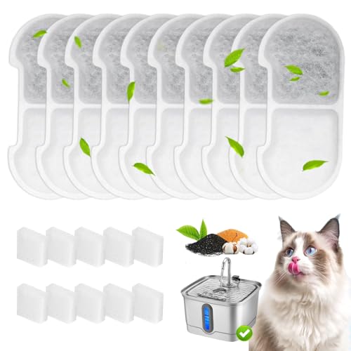 10+10 Pack Replacement Filters Compatible with SEIRMEP 101oz (20 Count)