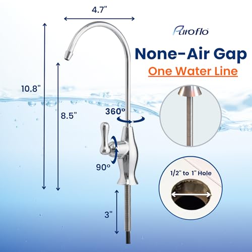 Chrome Reverse Osmosis Faucet