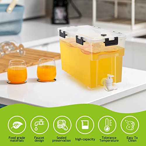 1.5 Gallon Drink Dispenser For Fridge