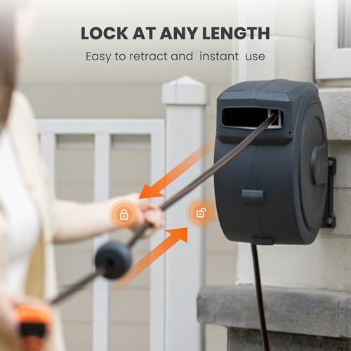 Retractable Garden Hose Reel 1