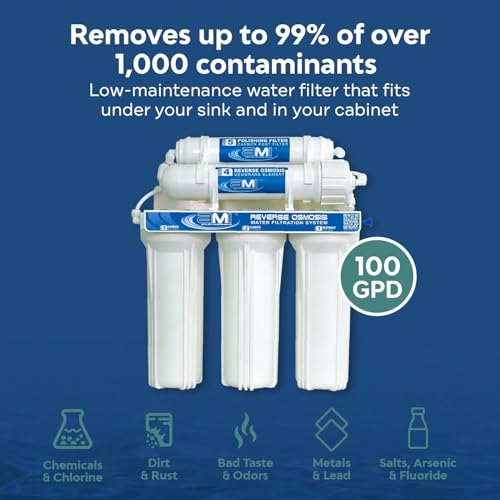5 Stage Reverse Osmosis Water Filter System