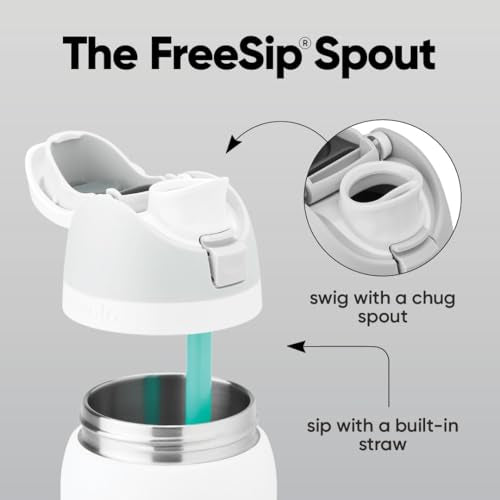 FreeSip Stainless Steel Water Bottle 24 oz Mint