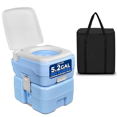 5.2 Gal Portable Camping Toilet For Adults