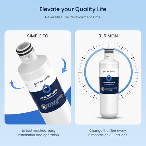 Water Filter LT1000PC Replacement for LG Refrigerator