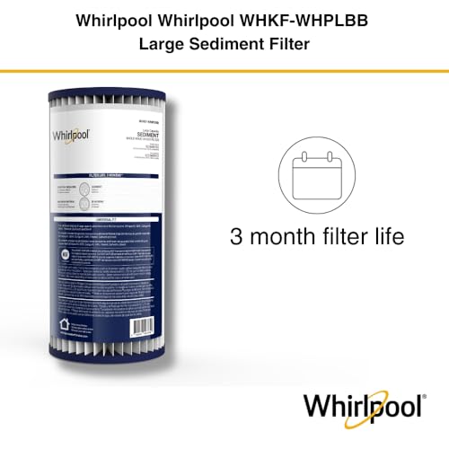 WHKF WHPLBB Whole House Large Capacity Pleated Sediment Filter