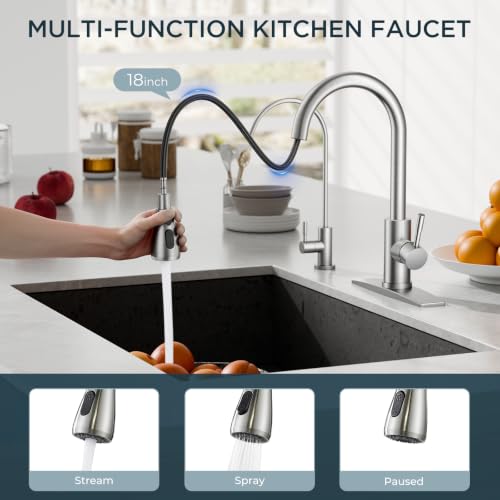 Pull Down Kitchen Faucet and Water Filter Faucet