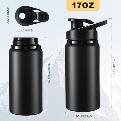 Aluminum Water Bottle Bulk (60 Count)