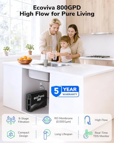 E8 800 GPD Reverse Osmosis Water Filter