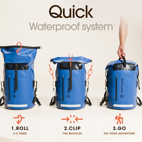 Waterproof Dry Bag Backpack 55L