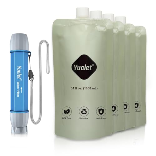 Squeeze Water Filtration System with 34